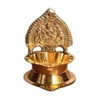 Brass Kamatchi Vilaku / Kamakshi Devi Maa Deep-Golden