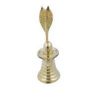 Metal Shivling with Naag Devta