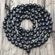 Shaligram Mala Black 8mm (108 Beads)