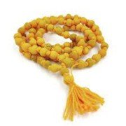 Haldi Mala Turmeric Rosary (108 Beads)