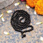 Black Hakik Mala/Rosary 6mm (108 Beads)