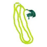 Parrot Green Hakik Mala/Rosary 6mm (108 Beads)