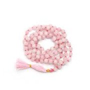 Rose Quartz Mala - To Enhance Beauty & Develop Self-Love