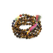Tiger 7 Chakra Mala - To Stimulate Creativity & Personality